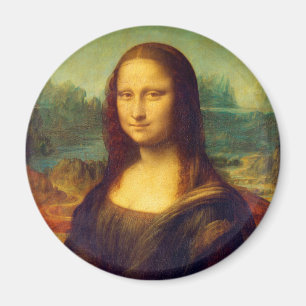 De Mona Lisa door Leonardo Da Vinci Magneet