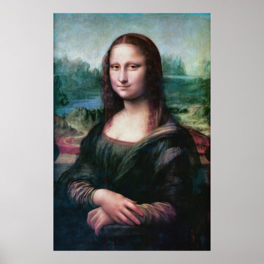 De Mona Lisa La Joconde La Gioconda door Da Vinci Poster (Voorkant)