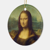 De Mona Lisa La Joconde van Leonardo Da Vinci Keramisch Ornament (Links)