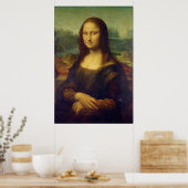 De Mona Lisa La Joconde van Leonardo Da Vinci Poster (Keuken)