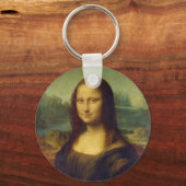 De Mona Lisa La Joconde van Leonardo Da Vinci Sleutelhanger (Voorkant)