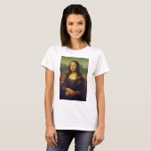 De Mona Lisa La Joconde van Leonardo Da Vinci T-shirt (Voorkant volledig)