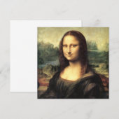 De Mona Lisa Leonardo da Vinci (Voorkant / Achterkant)