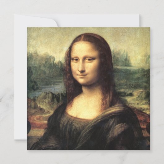 De Mona Lisa Leonardo da Vinci (Voorkant)