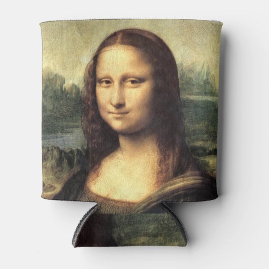 De Mona Lisa Leonardo da Vinci Blikjeskoeler (Voorkant)