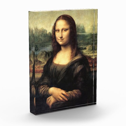 De Mona Lisa Leonardo da Vinci Fotoblokken (Links)