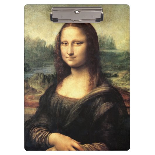 De Mona Lisa Leonardo da Vinci Klembord (Voorkant)