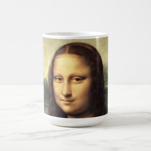 De Mona Lisa Leonardo da Vinci Koffiemok (Center)
