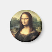 De Mona Lisa Leonardo da Vinci Magneet (Voorkant)