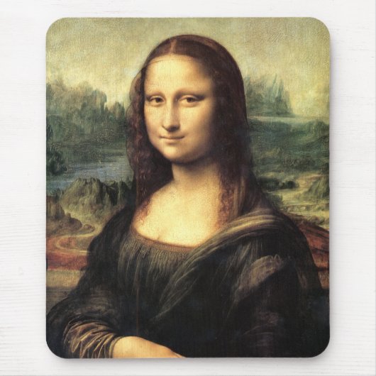 De Mona Lisa Leonardo da Vinci Muismat (Voorkant)