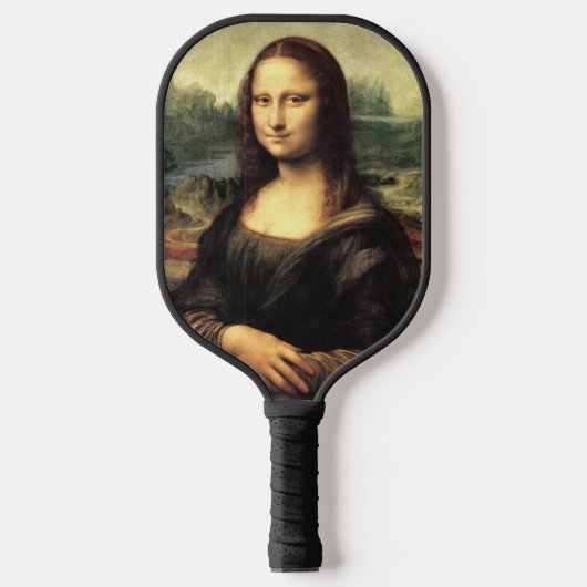 De Mona Lisa Leonardo da Vinci Pickleball Paddle (Voorkant)