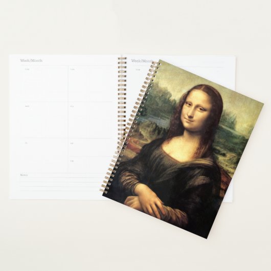 De Mona Lisa Leonardo da Vinci Planner (Display)