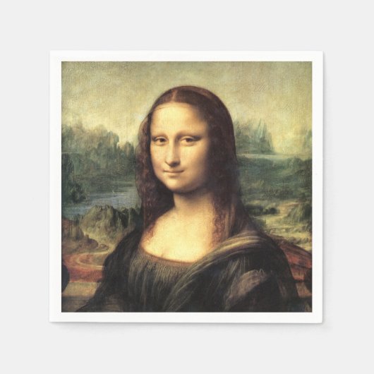 De Mona Lisa Leonardo da Vinci Servet (Voorkant)