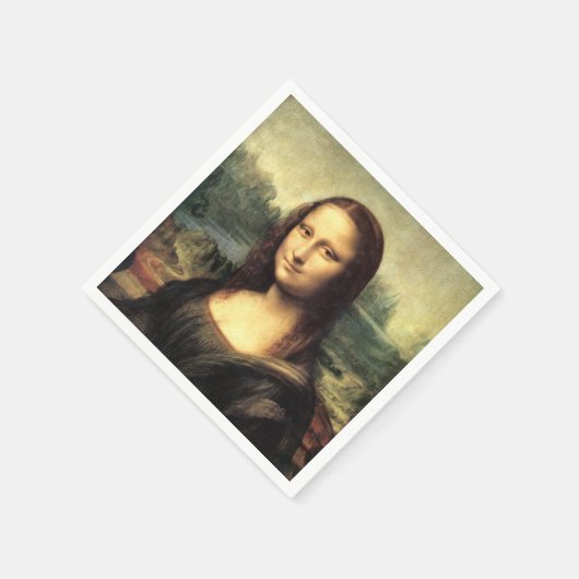 De Mona Lisa Leonardo da Vinci Servet (Hoek)