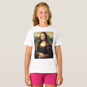 De Mona Lisa Leonardo da Vinci T-shirt (Voorkant volledig)