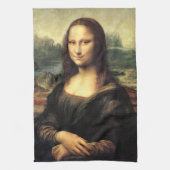 De Mona Lisa Leonardo da Vinci Theedoek (Verticaal)