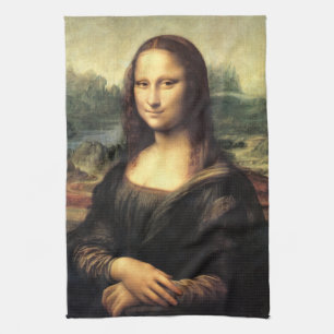De Mona Lisa Leonardo da Vinci Theedoek