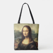 De Mona Lisa Leonardo da Vinci Tote Bag (Achterkant)