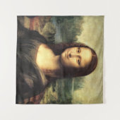 De Mona Lisa Leonardo da Vinci Wandkleed (Voorkant (horizontaal))