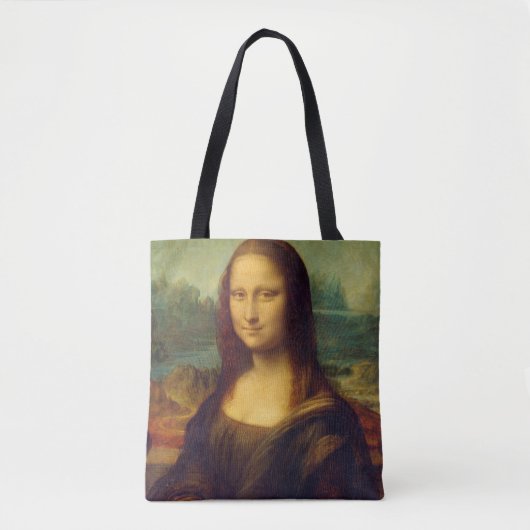 De Mona Lisa Tote Bag (Voorkant)