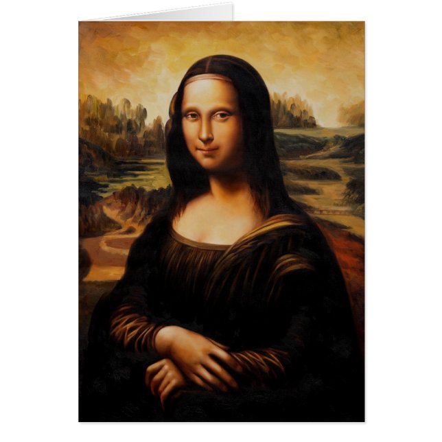 De Mona Lisa van Leonardo Da Vinci (Voorkant)