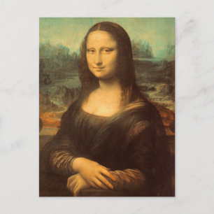 De Mona Lisa van Leonardo da Vinci Briefkaart