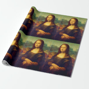 De Mona Lisa van Leonardo Da Vinci Cadeaupapier