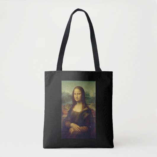 "DE MONA LISA" VAN LEONARDO DA VINCI-CANVAS TAS (Voorkant)