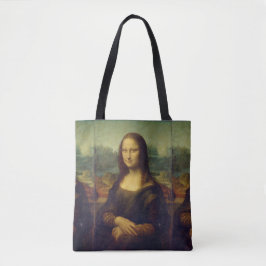 "DE MONA LISA" VAN LEONARDO DA VINCI-CANVAS TAS