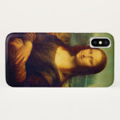 De Mona Lisa van Leonardo Da Vinci Case-Mate iPhone Case (Achterkant (horizontaal))