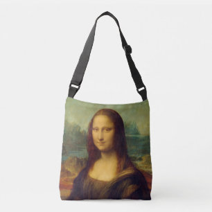 De Mona Lisa van Leonardo Da Vinci Crossbody Tas