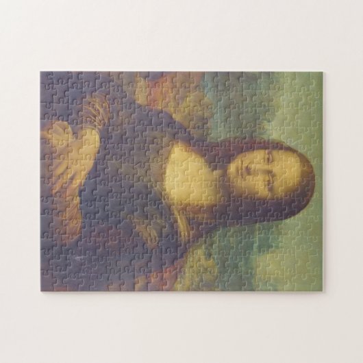 De Mona Lisa van Leonardo Da Vinci Fine Art Legpuzzel (Horizontaal)