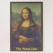 De Mona Lisa van Leonardo Da Vinci Fine Art Legpuzzel (Verticaal)