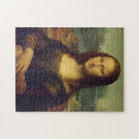 De Mona Lisa van Leonardo Da Vinci Legpuzzel (Horizontaal)