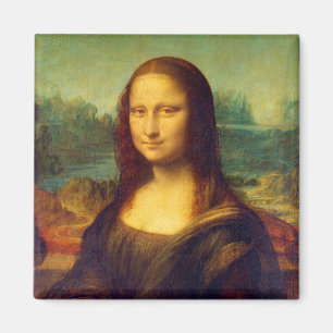 De Mona Lisa van Leonardo Da Vinci Magneet