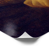 De Mona Lisa van Leonardo Da Vinci Poster (Hoek)