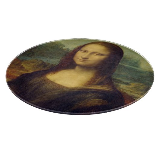 De Mona Lisa van Leonardo Da Vinci Snijplank (Hoek)