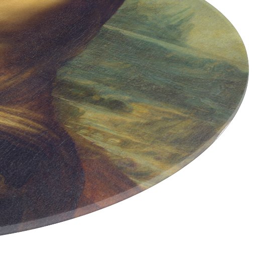 De Mona Lisa van Leonardo Da Vinci Snijplank (Hoek)