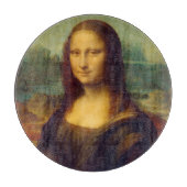 De Mona Lisa van Leonardo Da Vinci Snijplank (Voorkant)
