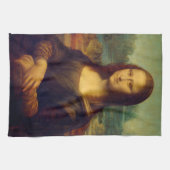 De Mona Lisa van Leonardo Da Vinci Theedoek (Horizontaal)