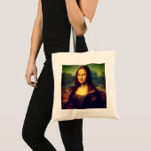 De Mona Lisa van Leonardo Da Vinci Tote Bag (Voorkant (product))