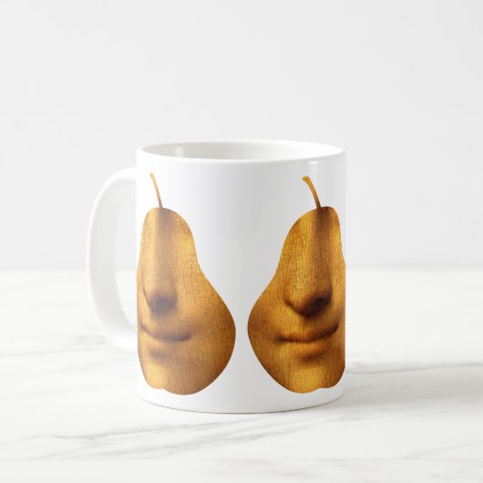 De Mona Lisa's Smile 3x Mok (Voorkant links)