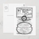 De Monararch Koning van alle Cycli Briefkaart (Voorkant / Achterkant)