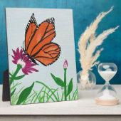 De Monarch Butterfly Fotoplaat (Zijkant)