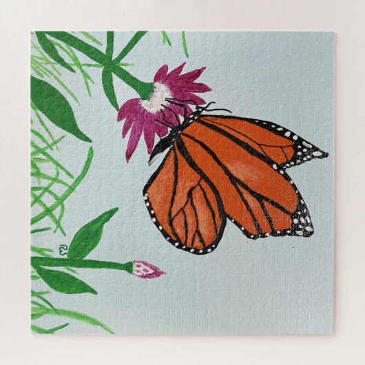 De Monarch Butterfly Legpuzzel (Horizontaal)