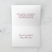 De Monarch van Card~ van het moederdag Kaart (Binnen)