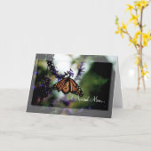 De Monarch van Card~ van het moederdag Kaart (Gele Bloem)