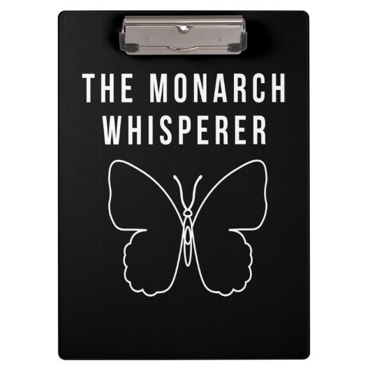De Monarch Whisperer Klembord (Voorkant)