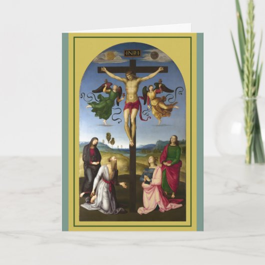 De Mond-crucifixie, 1502–1503, Raphael Kaart (Voorkant)