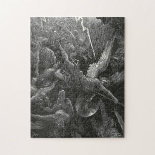 De mond van de hel van Gustave Dore Legpuzzel